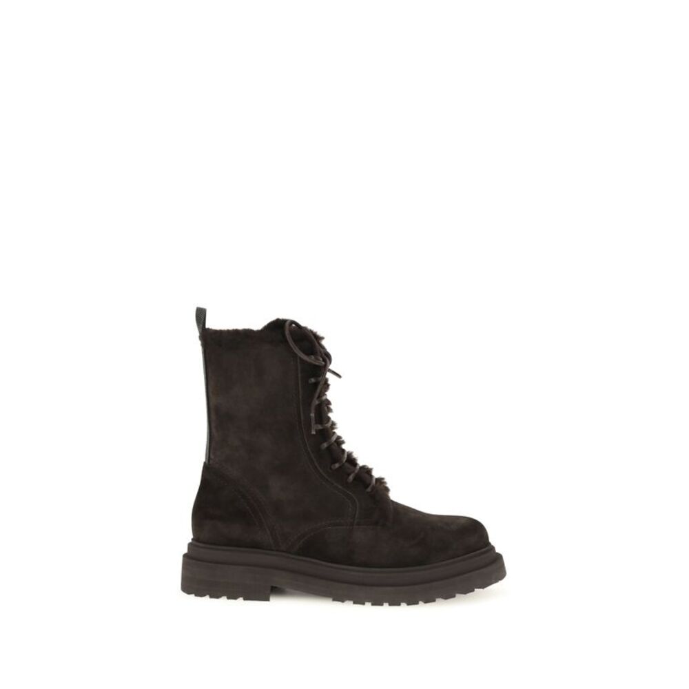 Brunello Cucinelli Women Laced Ankle Boots